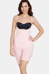 Zivame All Day Seamless Knee Length Bodysuit - Crystal Rose — thumbnail 2